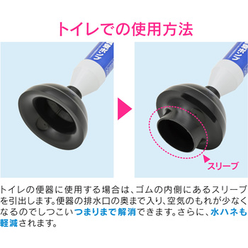 これカモ 真空式パイプクリーナー セット (トイレ 浴室排水口 洗面台 流し台 つまり解消) GAONA(ガオナ)