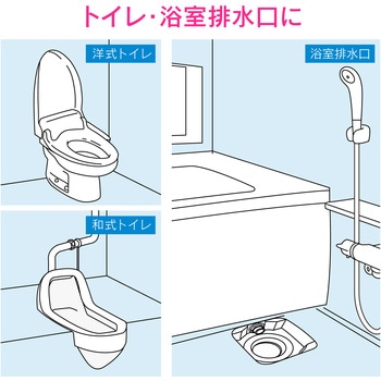 これカモ 真空式パイプクリーナー 先端パーツセット (トイレ 浴室排水口 洗面台 流し台 交換部品 つまり解消) GAONA(ガオナ)