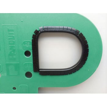 自在ブッシュ スリット付き・ロールタイプ 耐候性黒 PANDUIT(パンドウイット)