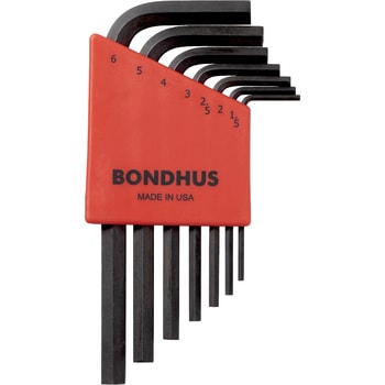 六角ミリショートセット7本組 BONDHUS