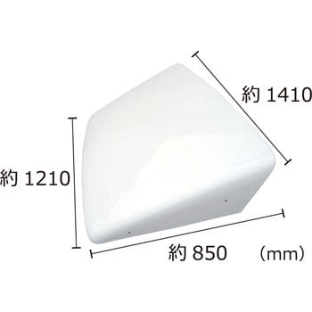 7DSZ1RN-DA16T 軽トラック用導風板(風防)未塗装品 1個 ノーブランド