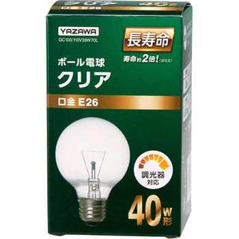 ボール電球 長寿命 ヤザワコーポレーション