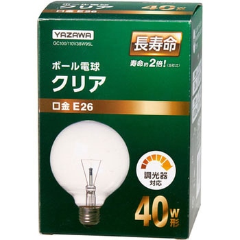 ボール電球 長寿命 ヤザワコーポレーション