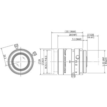 産業・マシンビジョン用メガピクセル単焦点レンズ タムロン