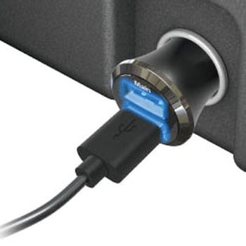 Type-C対応カーチャージャー 2.4A 2ポート 多摩電子