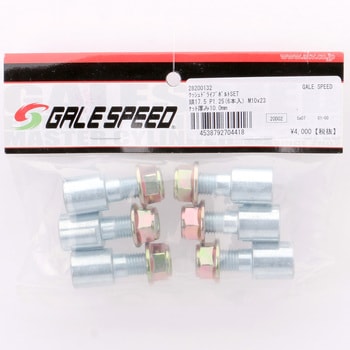 クッシュドライブボルトSET P1.25 GALESPEED(ゲイルスピード クッシュドライブボルトSET P1.25 GALESPEED(ゲイルスピード