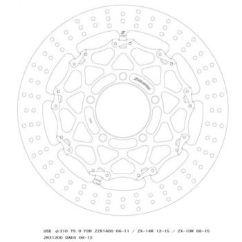 F)ZX-10R 08-15/ZX-14R 12-20/ZRX1200 DAEG GALESPEED(ゲイルスピード