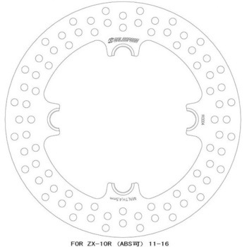 モノフローティングディスクローター リア Φ220 T=5.0 GALESPEED(ゲイルスピード)