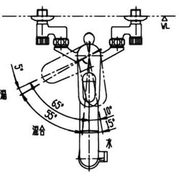 RJF-865YN キッチン用 浄水器内蔵シングルレバー混合水栓 壁付タイプ ハンドシャワー付 LIXIL(INAX) 寒冷地 吐水口長さ自在228mm  RJF-865YN - 【通販モノタロウ】