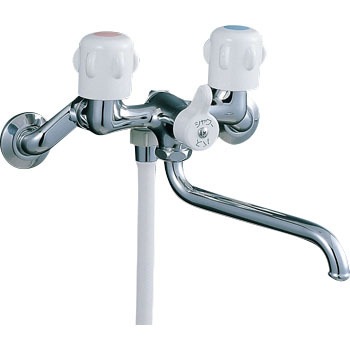 浴室用 壁付 2ハンドルシャワーバス水栓 INAX(LIXIL) ツーハンドル
