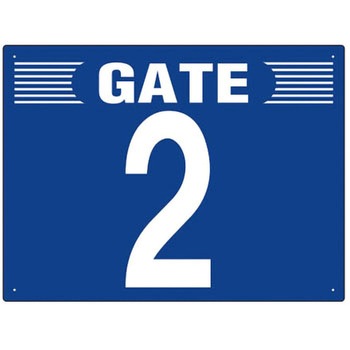 ゲート表示板 ユニット