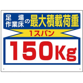 積載荷重関係標識 ユニット