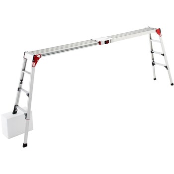 足場台　伸縮足 DSL1.0-2712 天板・脚部新伸縮式足場台 スノコ式足場台 DSL 長谷川工業