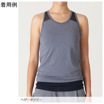 G-Fit エアSTRETCH タンクトップ ヘザーネイビー S ツインズ