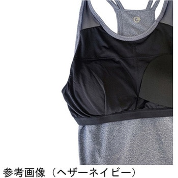 G-Fit エアSTRETCH タンクトップ ヘザーネイビー S ツインズ