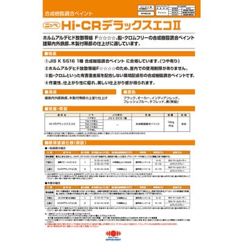 Hi-CRデラックスエコⅡ 日本ペイント 多用途 【通販モノタロウ】