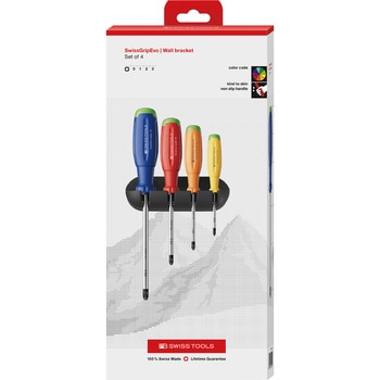 レインボー ポジドライバーセット (SwissGrip Evo) PB SWISS TOOLS(ピービースイスツールズ)