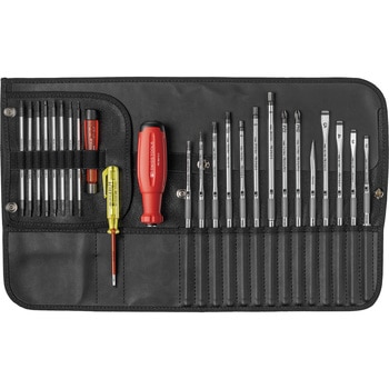 オールラウンダー差替式ドライバーセット31本組 (SwissGrip Evo) PB SWISS TOOLS(ピービースイスツールズ)