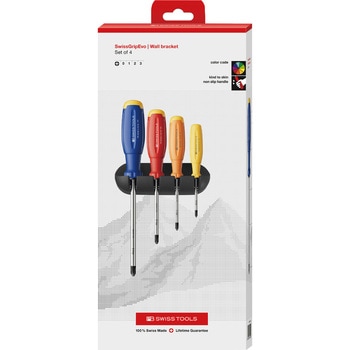レインボー ドライバーセット (SwissGrip Evo) PB SWISS TOOLS(ピービースイスツールズ)
