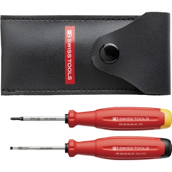 ミニドライバー2本組 (SwissGrip Evo) PB SWISS TOOLS(ピービースイスツールズ)