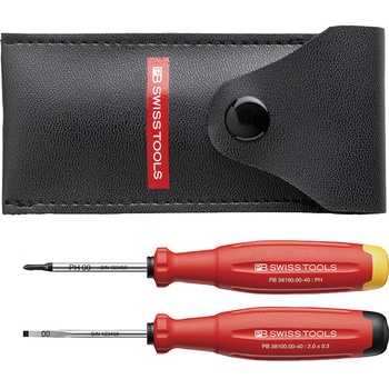 ミニドライバー2本組 (SwissGrip Evo) PB SWISS TOOLS(ピービースイスツールズ)