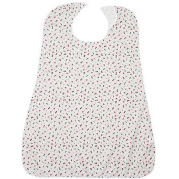 LOr食事用エプロン 花柄ピンク カネモ商事