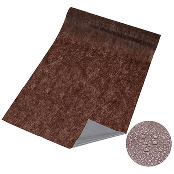 しっかり厚手 大きめ防水シーツ 使い切りタイプ・50回分 ブラウン ディスポシーツ 診察台 ベッドシーツ 1箱 4本入 フィフティ・ヴィジョナリー