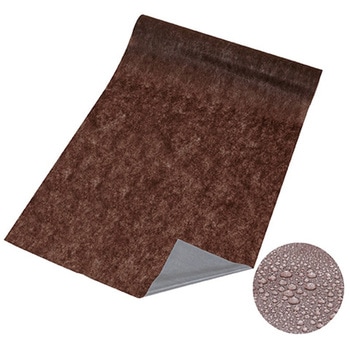 しっかり厚手 大きめ防水シーツ 使い切りタイプ・50回分 ブラウン ディスポシーツ 診察台 ベッドシーツ 1箱 4本入 フィフティ・ヴィジョナリー