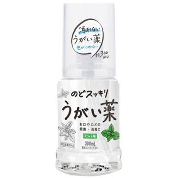 のどスッキリうがい薬 ミント味 300mL - 健栄製薬