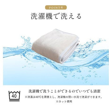 アカラ 寝具 毛布 ベージュ 140×200cm シングル イケヒコ・コーポレーション