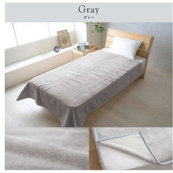 アカラ 寝具 毛布 ベージュ 140×200cm シングル イケヒコ・コーポレーション