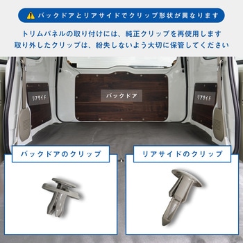 17系 エブリイバン トリムパネル プロダックス