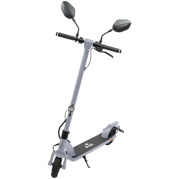 電動キックボード 折り畳み式 原付1種免許必須 歩道不可・公道走行可能 グレー 万方商事