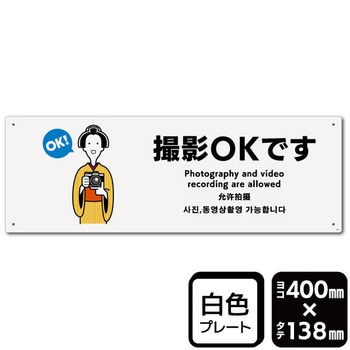 撮影OKです プレート KALBAS