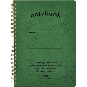 ポケットノート ライフ リングノート 通販モノタロウ