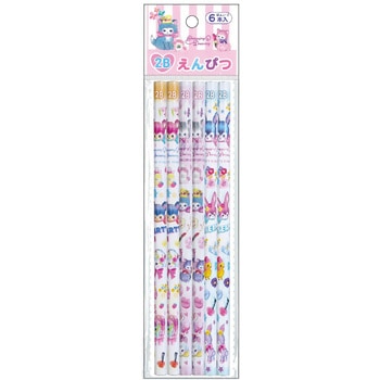 かわいすぎ鉛筆2b6p レモン 鉛筆本体 通販モノタロウ 6470