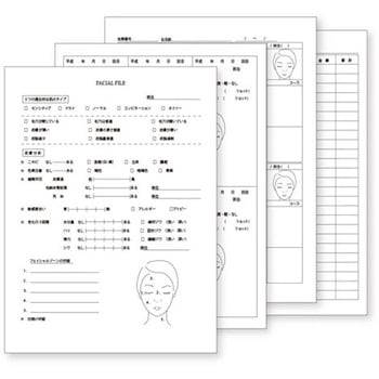 エステティック カウンセリング カルテ 5セット CML