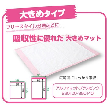 アルファマットプラスピンクS90140 G 1箱 20袋入 アメジスト(大衛)