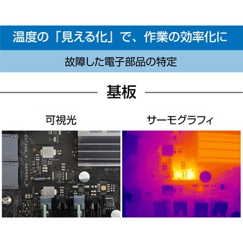 USBカメラ(サーモグラフィ) ホーザン