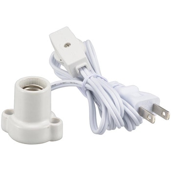 磁器レセップ スイッチ付 オーム電機