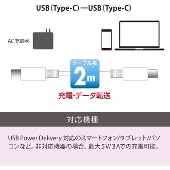 USB Type-Cケーブル オーム電機