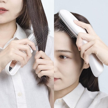 振動ヘアブラシ オーム電機