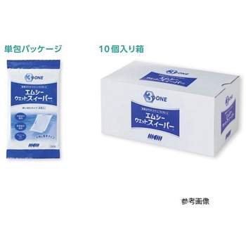 エムシー・ウェットスィーパー 1箱 10包入 三昭紙業