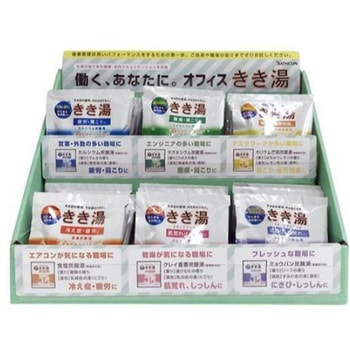 オフィスきき湯 スタートセット108包入 陳列棚付 バスクリン