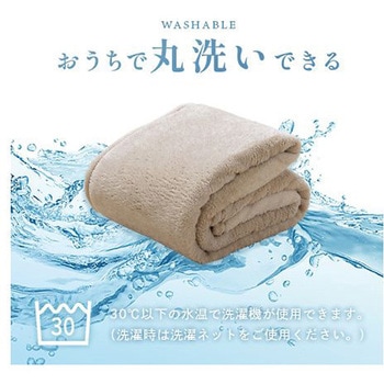 エリク 寝具 毛布 ベージュ 140×260cm イケヒコ・コーポレーション