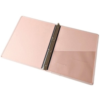 カルテブック スタンダードタイプ A4 2穴 ピンク 背幅30mm サンリーフ