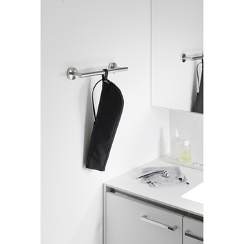 耐熱ヘアーアイロンポーチ タワー L ブラック 山崎実業