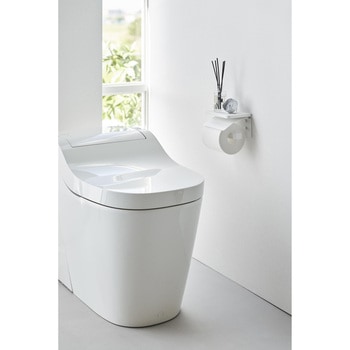 ウォールトイレットペーパーホルダー タワー 石こうボード壁対応 ホワイト 山崎実業