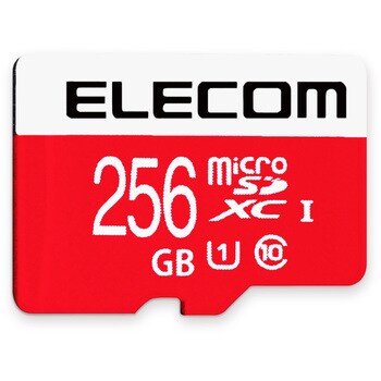 マイクロsd カード Uhs I U1 Class10 Sd変換アダプタ付 任天堂スイッチ対応 エレコム マイクロsdxc 通販モノタロウ Gm Mfms256g