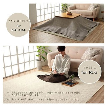 カルム カバー マルチカバー アイボリー 200×250cm イケヒコ・コーポレーション